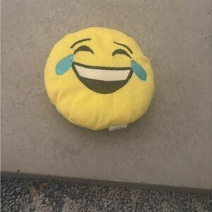 Yellow Emoji Plush Pillow